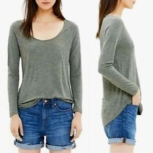 Madewell Slub Long Sleeve Top